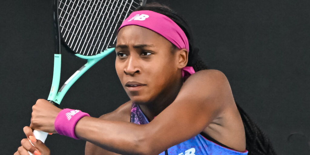 Coco Gauff Australian Open 2022