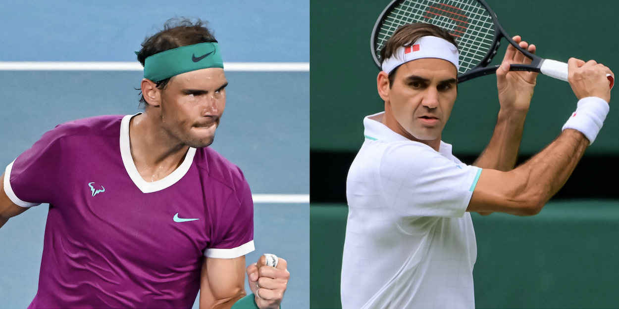 Roger Federer Rafael Nadal Australian Open 2022