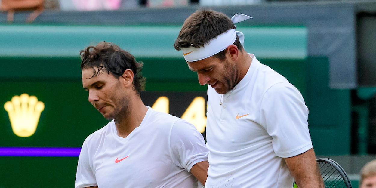 Rafael Nadal Juan Martin del Potro 2018 Wimbledon