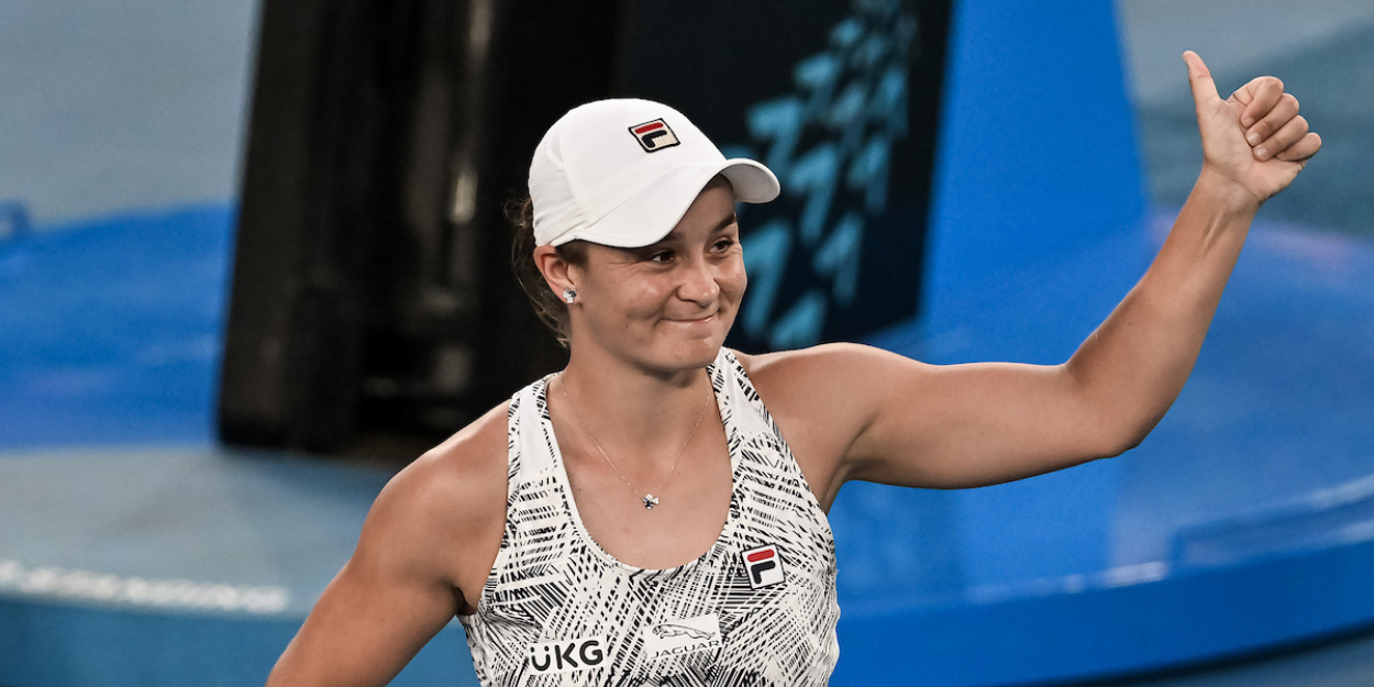 Ashleigh Barty Australian Open 2022