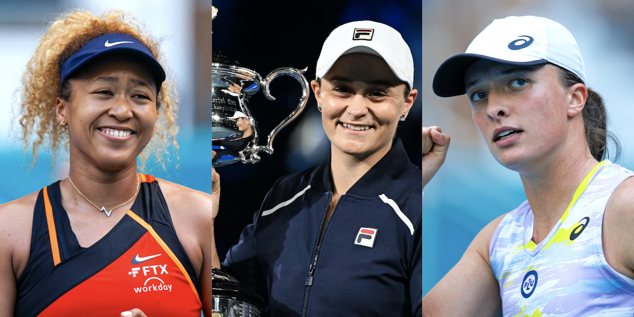 Naomi Osaka Ash Barty Iga Swiatek Miami Open 2022 WTA