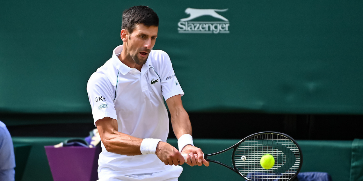 Novak Djokovic Wimbledon 2021