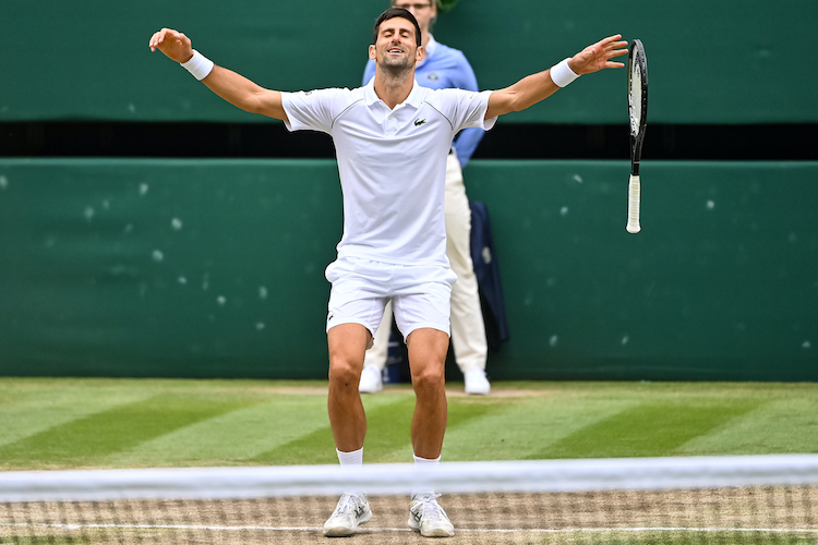 Novak Djokovic Wimbledon 2021