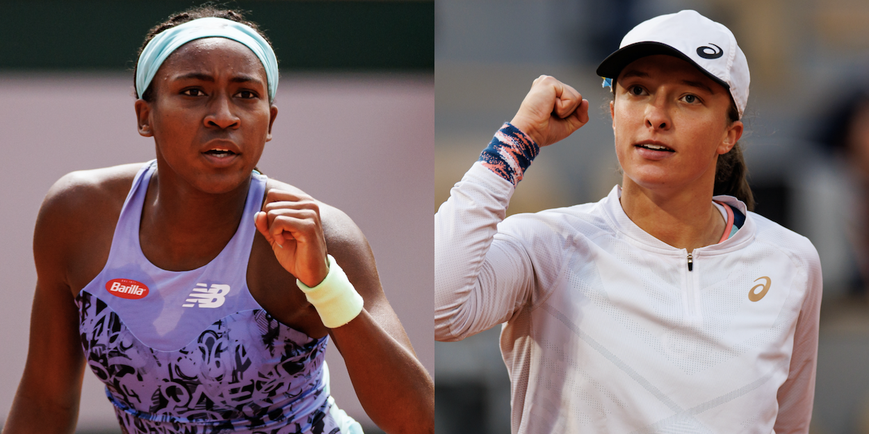 Iga Swiatek vs Coco gauff Roland Garros final 2022