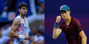 Carlos Alcaraz - US Open 2023 and Jannik Sinner - Miami Open 2023