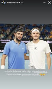 Matteo Berrettini - Instagram 2024