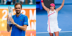 Daniil Medvedev - Miami Open 2023 and Iga Swiatek - Australian Open 2024