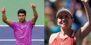 Carlos Alcaraz - Indian Wells 2024, Simona Halep - Indian Wells 2022