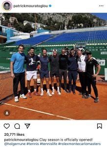 Patrick Mouratoglou - Instagram 2024