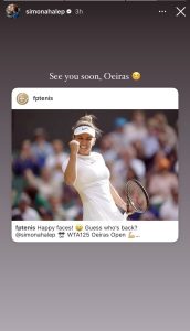 Simona Halep - Instagram 2024