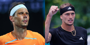 Rafael Nadal - Australian Open 2023, Alexander Zverev - Miami Open 2024