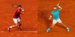 Novak Djokovic and Rafael Nadal - Roland Garros 2024