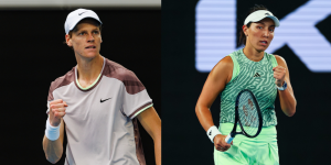 Jannik Sinner and Jessica Pegula - Australian Open 2024