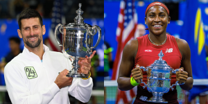 Novak Djokovic and Coco Gauff - US Open 2024