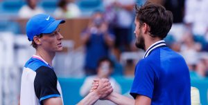 Jannik Sinner and Daniil Medvedev - Miami Open 2024