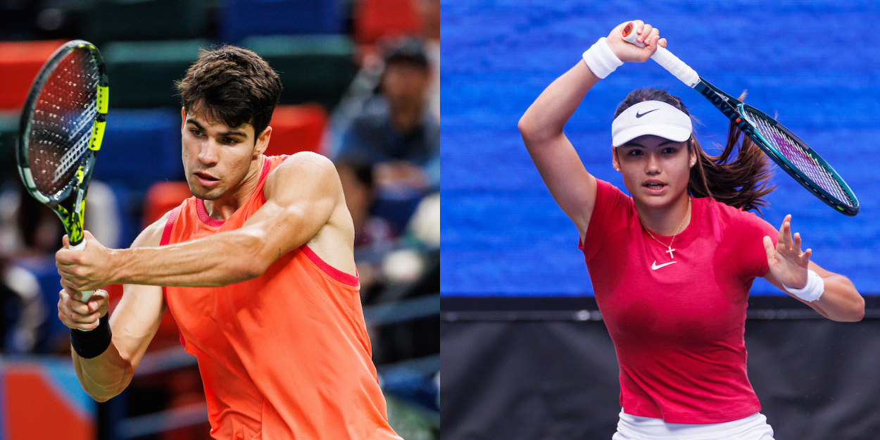 Carlos Alcaraz - Shanghai Masters 2024, Emma Raducanu - US Open 2024