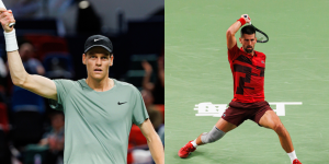 Jannik Sinner and Novak Djokovic - Shanghai Masters 2024