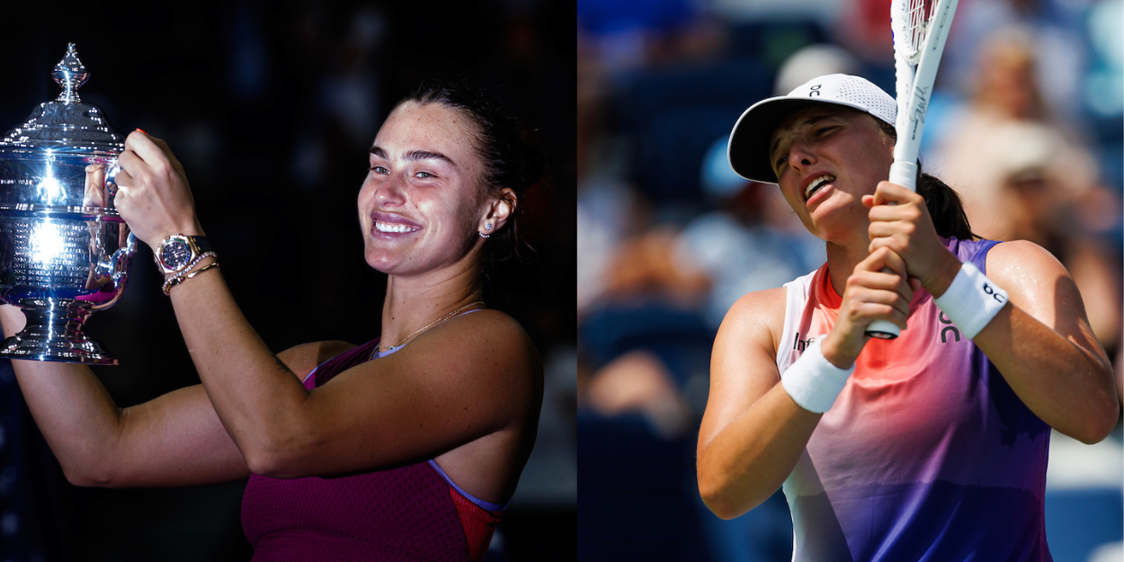 Aryna Sabalenka - US Open 2024, Iga Swiatek - Cincinnati Open 2024